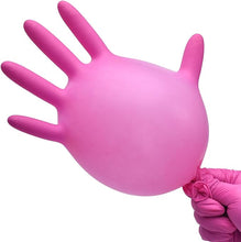 Load image into Gallery viewer, 100pc Disposable Nitrile Exam 3-mil Latex Free Medical Cleaning Food-Safe Gloves