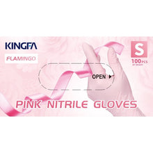 Load image into Gallery viewer, 100pc Disposable Nitrile 3-mil Latex Free Tattto Nail Hair Salon Cleaning Gloves