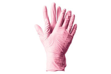 Load image into Gallery viewer, 100pc Disposable Nitrile 3-mil Latex Free Tattto Nail Hair Salon Cleaning Gloves