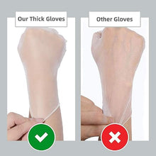 Load image into Gallery viewer, 2PK x 200pcs TPE Disposable Hybrid Outdoor Poly Clear Glove, Latex-Free, Powder-Free for Sushi Chef and Household Multi-Purpose