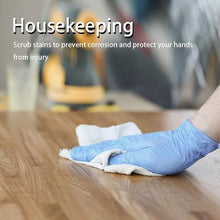 Load image into Gallery viewer, 100/ct box 3.5Mil Blue Gloves Disposable Latex-Free Food Safe for Cooking Cleaning Household Outdoor Pet Care Beauty Spa Nitrile Gloves Powder Free Disposable Latex Free