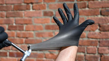 Load image into Gallery viewer, 100Pcs Black Disposable Nitrile Gloves, 5 Mil Disposable Gloves Latex-Free &amp; Powder-Free Disposable Gloves For Outdoor Food Safe