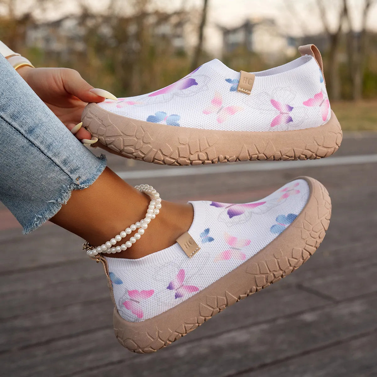⏰Flash Sale 50% OFF🔥Women's Sporty Casual Walking Shoes, Lightweight Breathable Thick-Soled Height-Increasing Sneakers