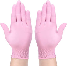 Load image into Gallery viewer, 100pc Disposable Nitrile Exam 3-mil Latex Free Medical Cleaning Food-Safe Gloves