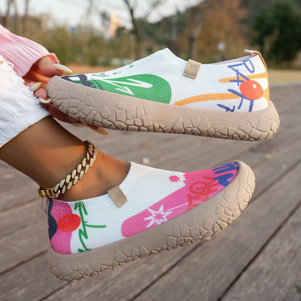 ⏰Flash Sale 50% OFF🔥Women's Sporty Casual Walking Shoes, Lightweight Breathable Thick-Soled Height-Increasing Sneakers