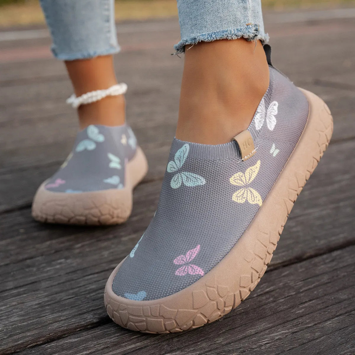 ⏰Flash Sale 50% OFF🔥Women's Sporty Casual Walking Shoes, Lightweight Breathable Thick-Soled Height-Increasing Sneakers