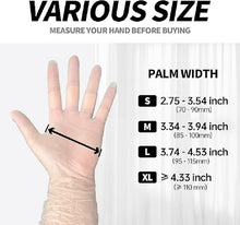 Load image into Gallery viewer, 2PK x 200pcs TPE Disposable Hybrid Outdoor Poly Clear Glove, Latex-Free, Powder-Free for Sushi Chef and Household Multi-Purpose