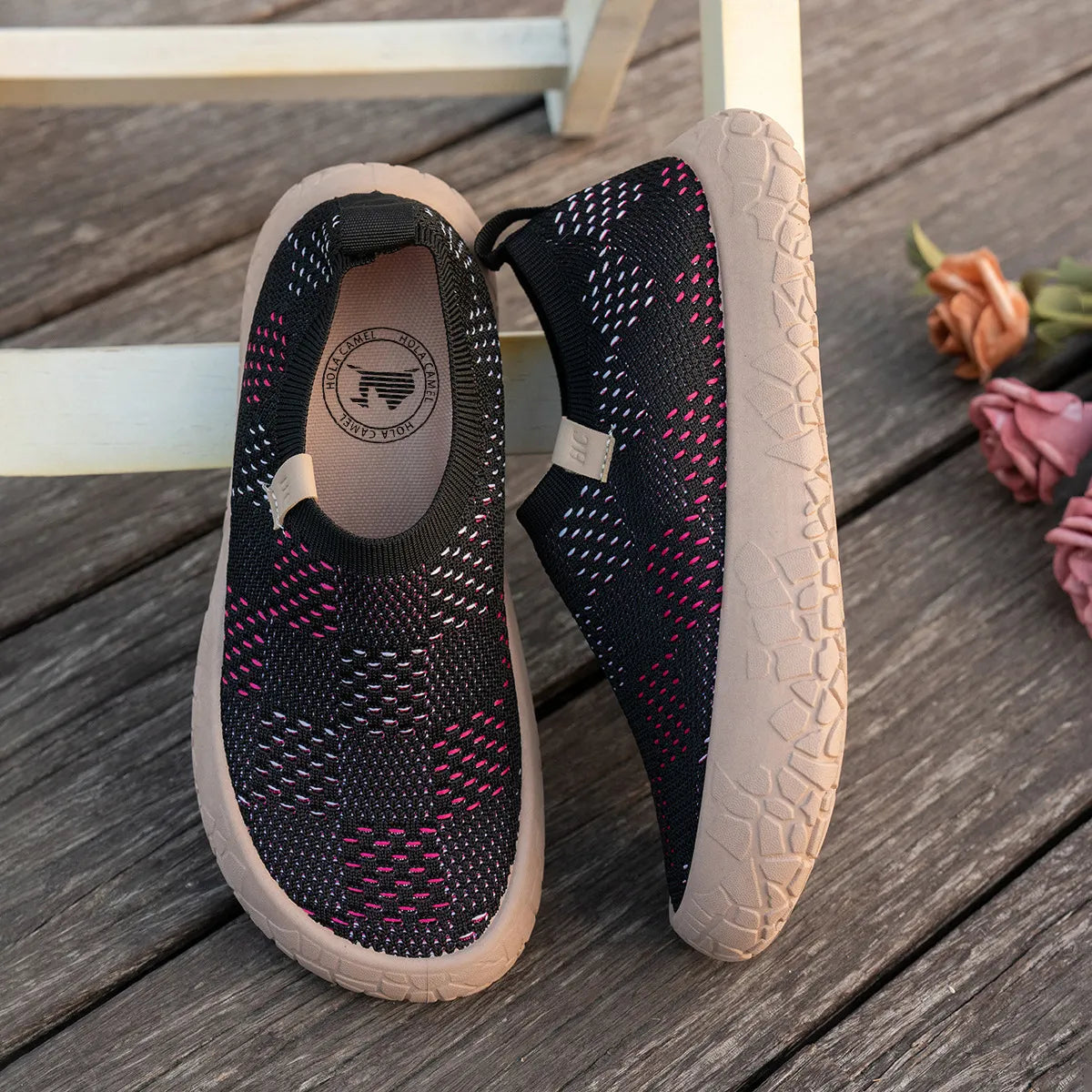 ⏰Flash Sale 50% OFF🔥Women's Sporty Casual Walking Shoes, Lightweight Breathable Thick-Soled Height-Increasing Sneakers