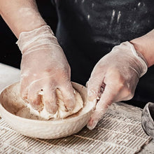 Load image into Gallery viewer, Clear Vinyl Gloves, 4 mil, Disposable Latex-Free Gloves for Cooking &amp; Cleaning, Outdoor 100-ct Box Durable Nitrile Disposable Gloves - Powder-Free, Latex-Free, High-Elasticity Comfort Fit - Food Safe for Cleaning, Hairdressing, Pets, Crafts, Cars