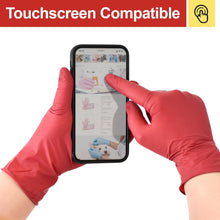 Load image into Gallery viewer, 100pc Disposable Nitrile Exam 3-mil Latex Free Medical Cleaning Food-Safe Gloves