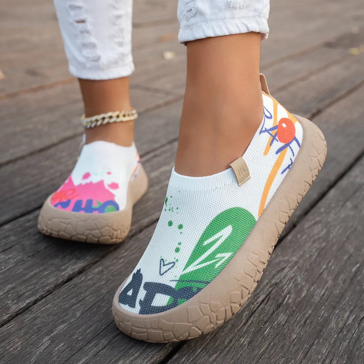 ⏰Flash Sale 50% OFF🔥Women's Sporty Casual Walking Shoes, Lightweight Breathable Thick-Soled Height-Increasing Sneakers
