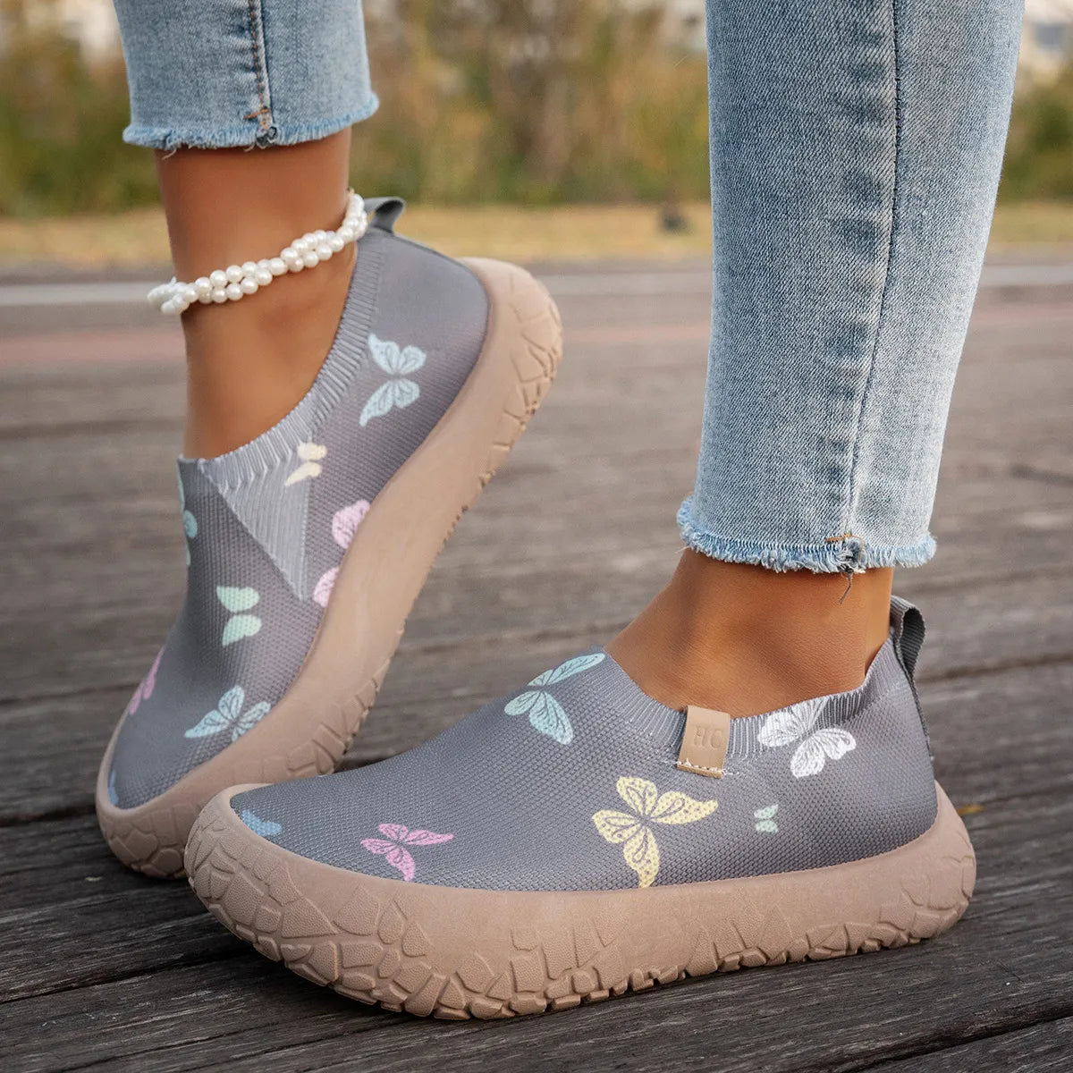 ⏰Flash Sale 50% OFF🔥Women's Sporty Casual Walking Shoes, Lightweight Breathable Thick-Soled Height-Increasing Sneakers