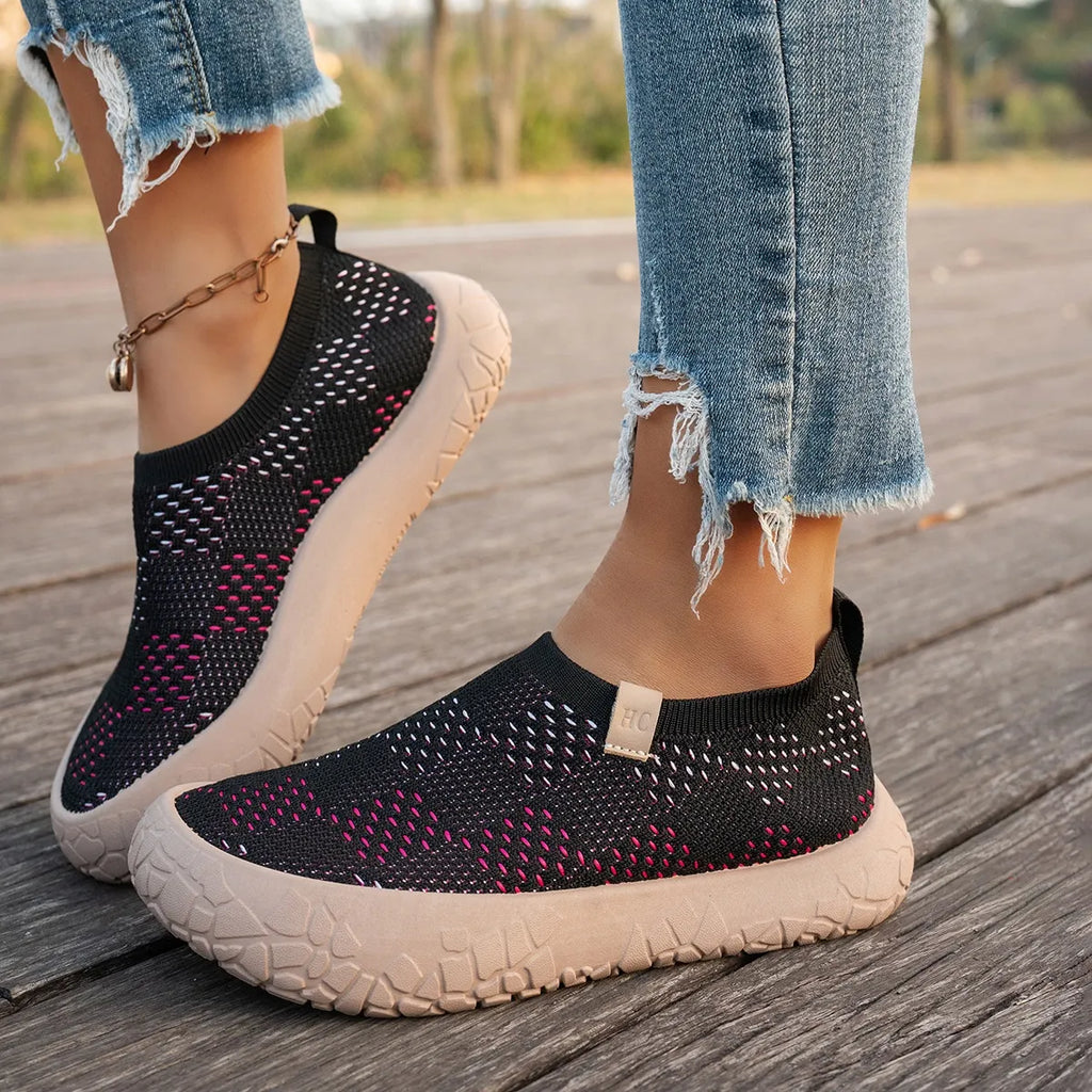 ⏰Flash Sale 50% OFF🔥Women's Sporty Casual Walking Shoes, Lightweight Breathable Thick-Soled Height-Increasing Sneakers