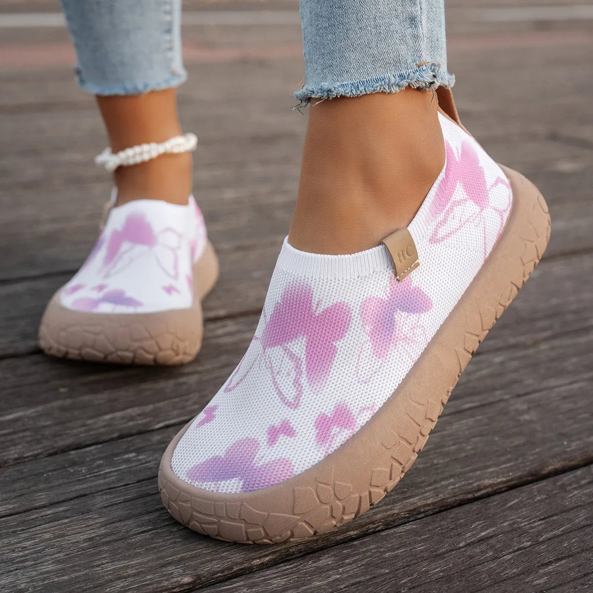 ⏰Flash Sale 50% OFF🔥Women's Sporty Casual Walking Shoes, Lightweight Breathable Thick-Soled Height-Increasing Sneakers