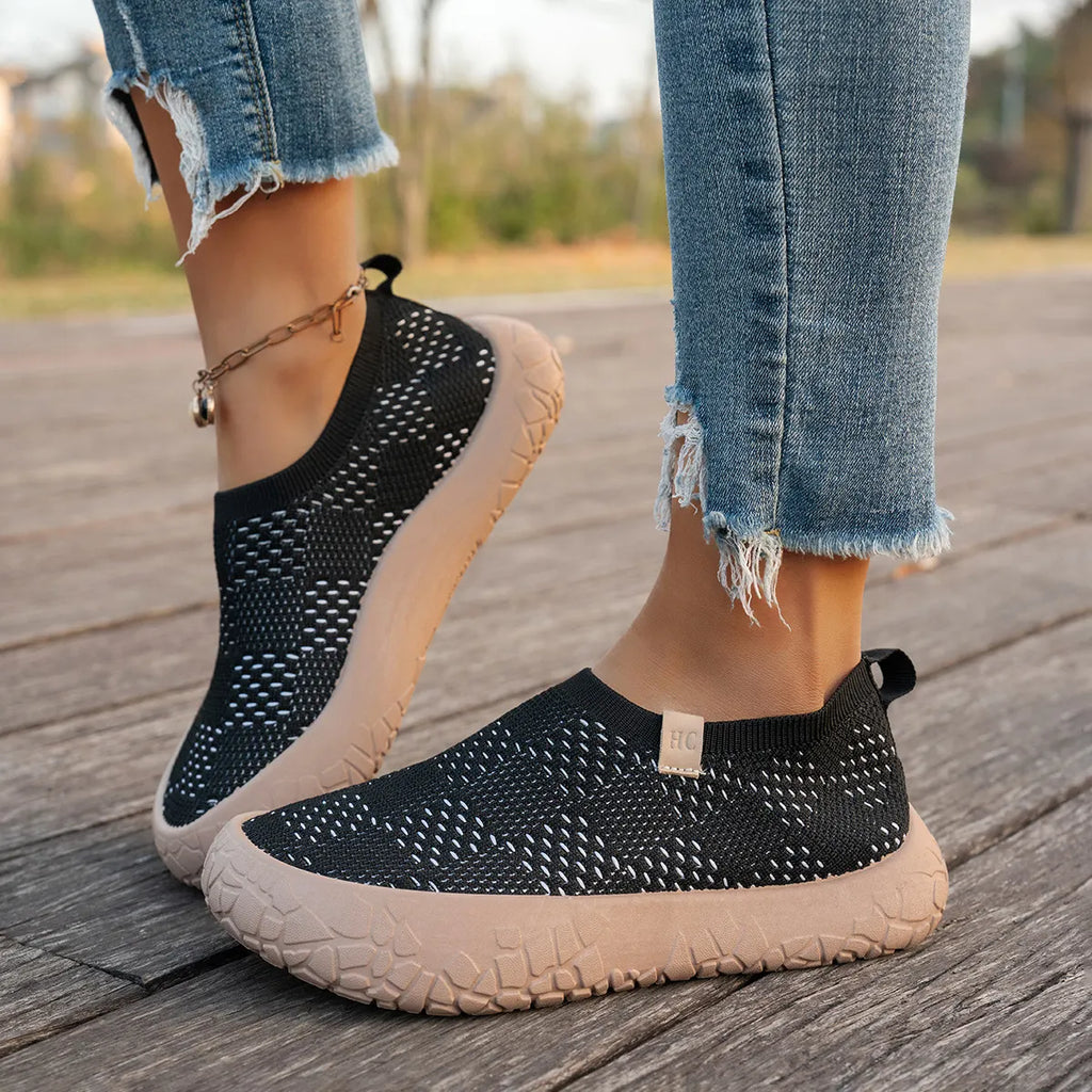 ⏰Flash Sale 50% OFF🔥Women's Sporty Casual Walking Shoes, Lightweight Breathable Thick-Soled Height-Increasing Sneakers