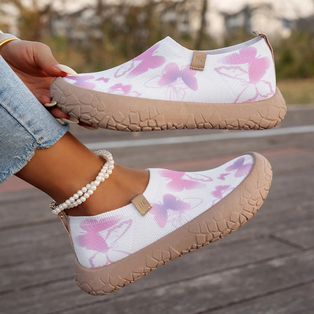 ⏰Flash Sale 50% OFF🔥Women's Sporty Casual Walking Shoes, Lightweight Breathable Thick-Soled Height-Increasing Sneakers