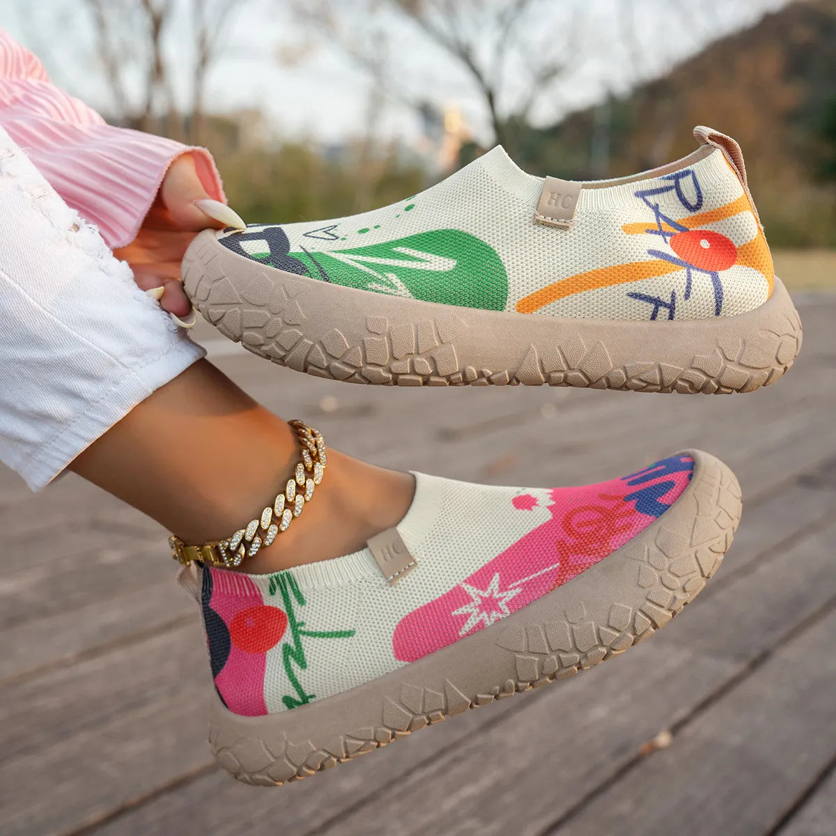 ⏰Flash Sale 50% OFF🔥Women's Sporty Casual Walking Shoes, Lightweight Breathable Thick-Soled Height-Increasing Sneakers