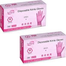 Load image into Gallery viewer, 200pcs Disposable Nitrile Ultra-Durable Gloves, 3-mil, Latex Free, Powder Free Gloves Waterproof, Tear-Resistant, and Powder-Free for Kitchen Cleaning, Tattoo, Hair Dyeing, Pet Grooming - Perfect for Cleaning Supplies and Household Gadgets