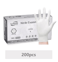 Load image into Gallery viewer, 200pcs Disposable Nitrile Ultra-Durable Gloves, 3-mil, Latex Free, Powder Free Gloves Waterproof, Tear-Resistant, and Powder-Free for Kitchen Cleaning, Tattoo, Hair Dyeing, Pet Grooming - Perfect for Cleaning Supplies and Household Gadgets