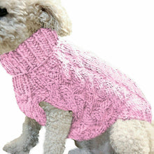 Load image into Gallery viewer, Pet Dog Warm Jumper Knit Sweater Clothes Puppy Cat Knitwear Costume Coat Apparel For Winter